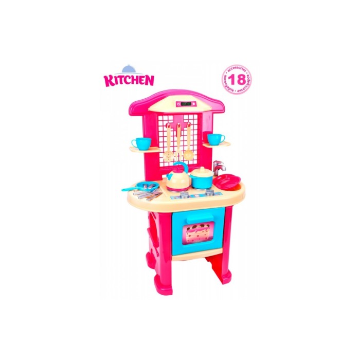 Набір «Моя перша кухня 5» з 18 предметів, у коробці 58х48х15,5 см, ТМ Технок