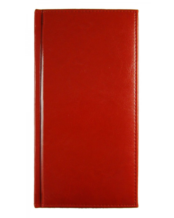 Алфавитная книга с регистром 112 л., «Sarif» цвет красный.
