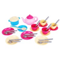 Набір посуду «Маринка 11» з 30 предметів, у сітці 24х22,5х11,5 см, ТМ Технок