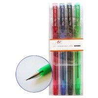 Набір масляних ручок з 4 кольорів, ТМ Tianjiao