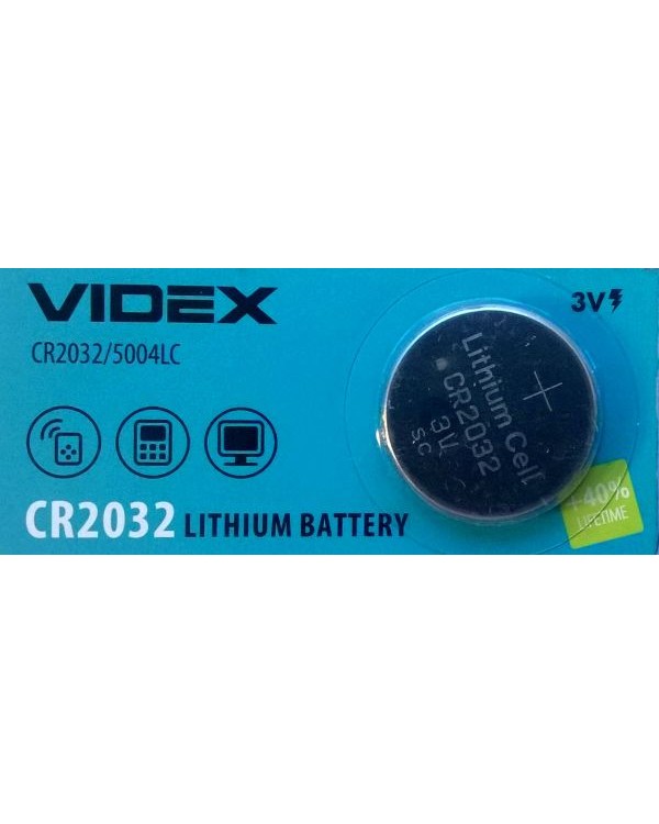 Батарейка Videx CR 2032 / 5 BL