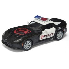 Машина «SRT Viper GTS Police» металева інерційна, у коробці 16х8х7,5 см, KINSMART