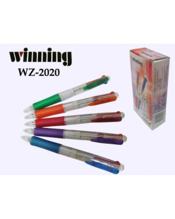 Ручка шариковая, автоматическая, 3 - х цветная, ТМ Winning