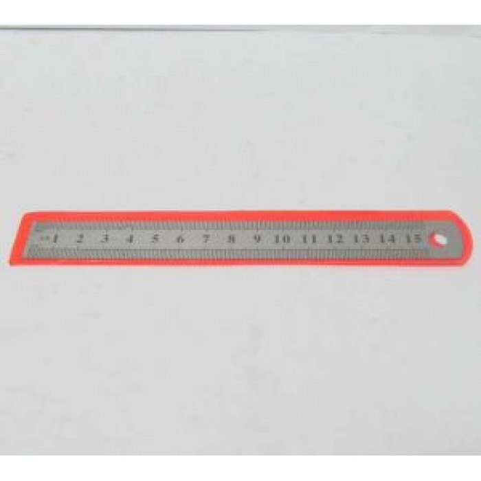 Лінійка 15 см, металева