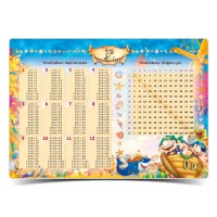 Навчальний посібник «Таблиця Множення», ТМ Рюкзачок.