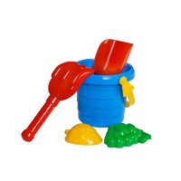 Набір для піску «Карапуз» з 5 предметів, в асортименті, у сітці 17х12,5х12 см, ТМ Технок