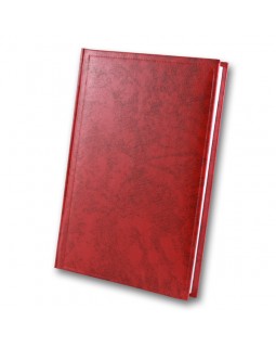 Дневник недатированный А5, 168 листов, 142 х 203 мм, «Miradur», красный, ТМ Brisk