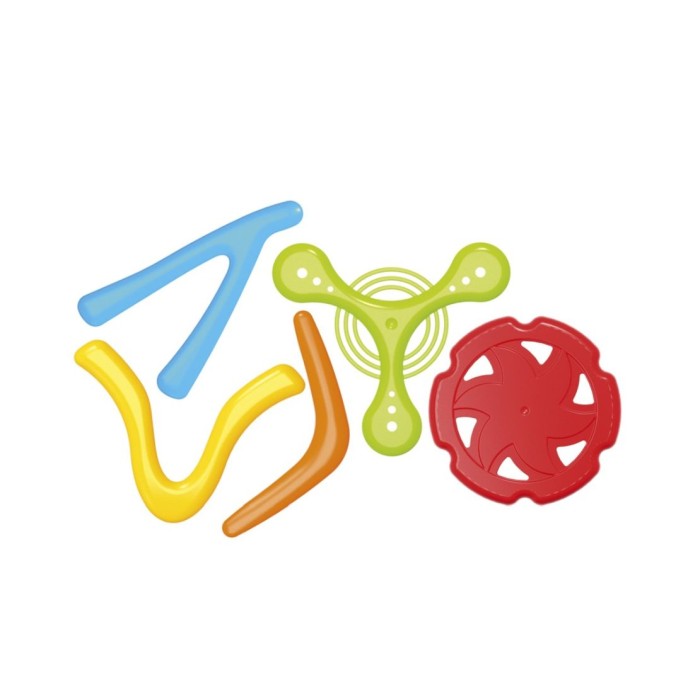 Набір літаючих фігур з 5 предметів, у пакеті 28х24х4 см, ТМ Технок