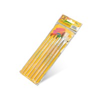 Набір пензликів з 6 шт, поні та щетина, ТМ Marco