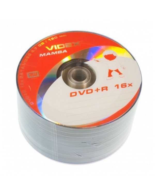 Диск DVD-R Videx (50)