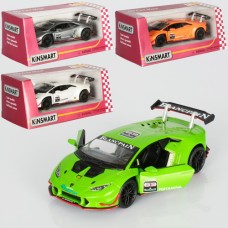 Машина «Lamborghini Huracan LP-620-2S» металева інерційна з дверима що відкриваються, в асортименті, у коробці 16х7,5х8 см