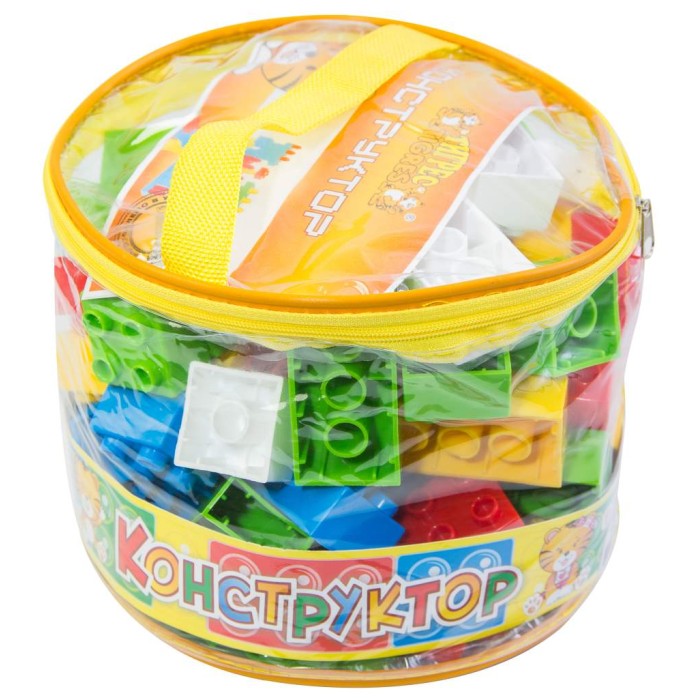 Конструктор на 93 деталі, у сумці 14,5х18,5 см, ТМ Тигрес