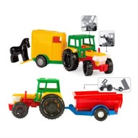 Трактор з причепом, в асортименті, у коробці 40х15х15 см, ТМ Тигрес