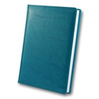 Щоденник датований «Sarif» А5 на 168 аркушів з обкладинкою зі шкірзаму, біюзовий, ТМ Brisk