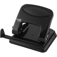 Діркопробивач до 30 аркушів металевий, чорний, ТМ Buromax