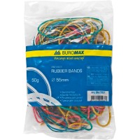 Гумки для грошей 50 г, в асортименті, ТМ Buromax
