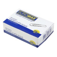 Скріпки рельєфні 50 мм, 100 шт., ТМ Buromax
