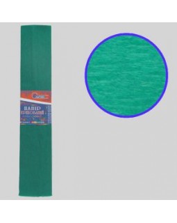 Гофро-бумага 55%, 50 х 200 см, 20 гр/м2, зеленый