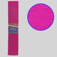 Гофро-папір 55% 50х200 см 20 гр/м2 малиновий, ТМ J.Otten