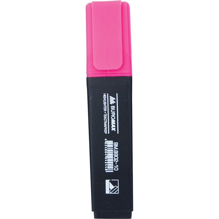 Маркер текстовий рожевий, ТМ JOBMAX
