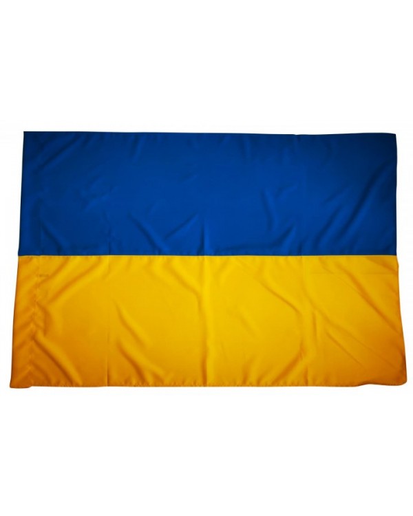 Флаг Украины, габардин, 90х135 см