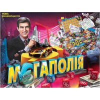 Гра настільна «Мегаполия» велика, у коробці 39х29х4,5 см, ТМ Данко Тойс