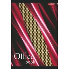 Канцелярська книга на 48 аркушів у лінію на скобі з картонною обкладинкою, ТМ Brisk