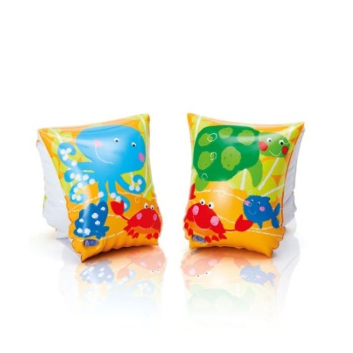 Нарукавники «Рибки» 23х15 см від 3 років, у коробці 13х17 см, ТМ Іntex