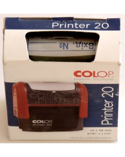 Оснастка для штампа «Входящая №__» COLOP
