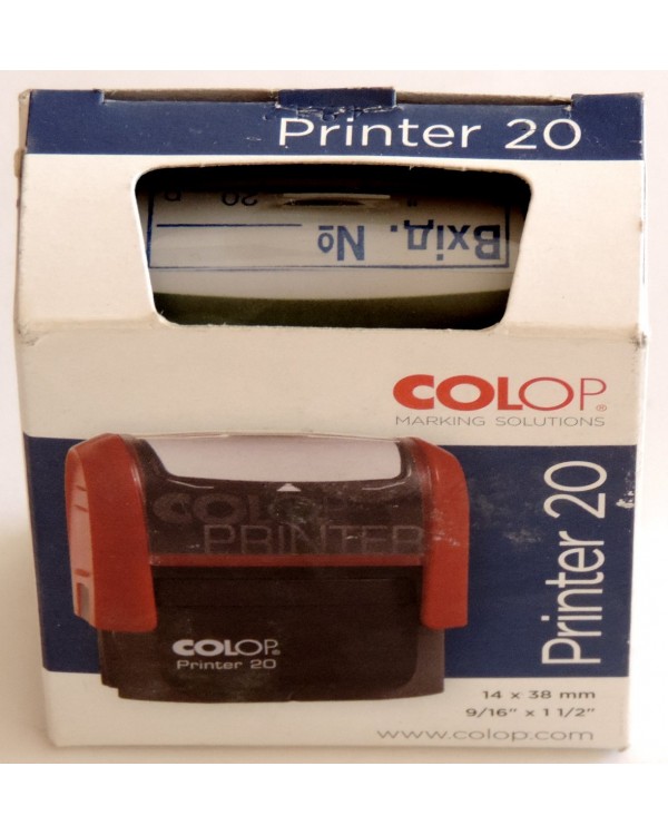 Оснастка для штампа «Входящая №__» COLOP