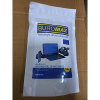 Серветки для чищення екранів, моніторів та оптики у м`який упаковці, ТМ Buromax