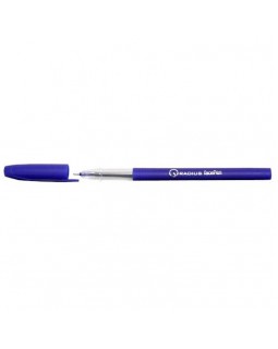 Ручка шариковая, синяя «Face pen» ТМ Radius