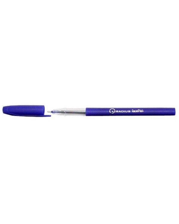 Ручка шариковая, синяя «Face pen» ТМ Radius