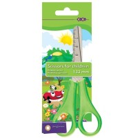 Ножиці дитячі 13,2 см з лінійкою, салатові, TM ZiBi