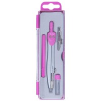 Готовальня з 4 предметів, рожева, ТМ ZiBi