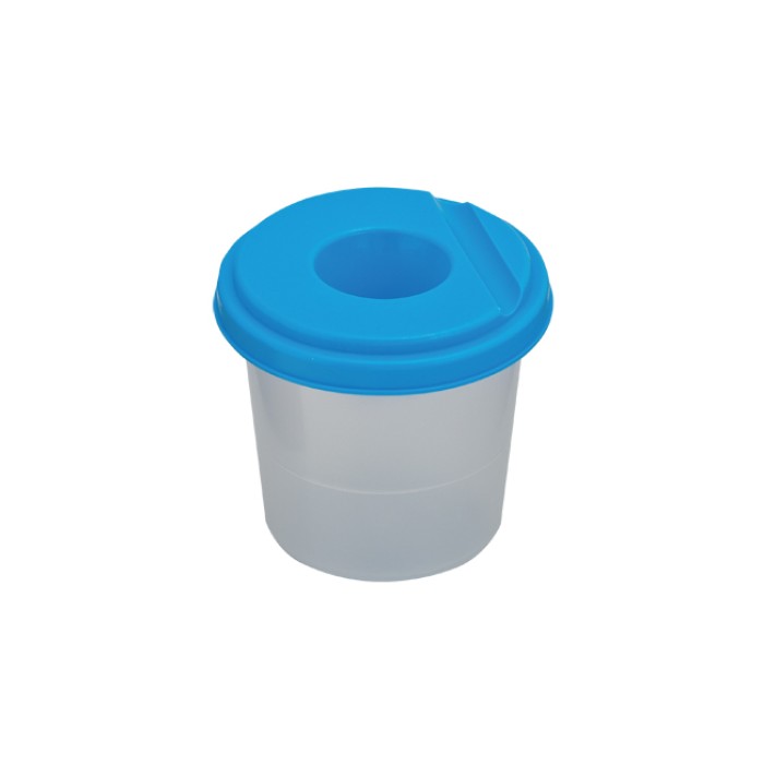 Склянка-непроливайка одинарна синя, ТМ Zibi