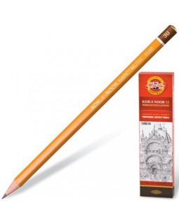 Олівець графітний, без гумки, 3В, ТМ Koh-i-Noor