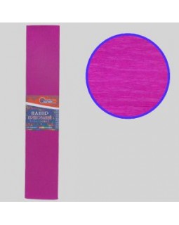 Гофро-бумага 55%, 50х20 см, 20г/м2, темно-розовая, TM J.Otten