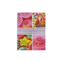 Блокнот «SWEET DREAMS», А6, 72 аркуші, клітинка,тв. палітурка, ламін. обкл., в асортим., ТМ Рюкзачок