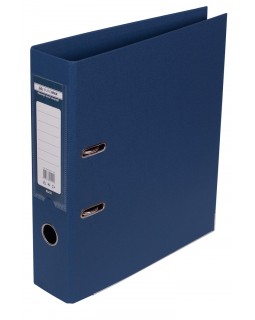 Папка – регистратор «ELITE», А4, двухсторонняя, сборная, 70 мм, PP, темно-синяя, ТМ JOBMAX