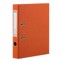 Папка-реєстратор «ELITE» А4 двостороння збірна 50 мм, PP, помаранчева, ТМ Buromax