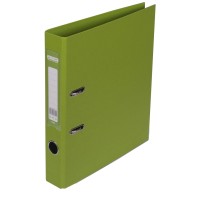 Папка-реєстратор «ELITE» А4 двостороння збірна 50 мм PP салатова, ТМ JOBMAX