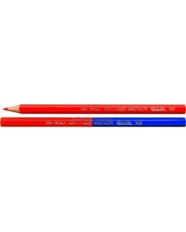 Олівець графітний, без гумки, кольоровий, червоний, ТМ Koh-i Noor