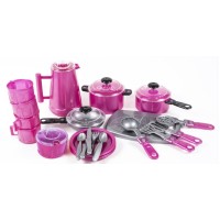 Набір посуду «Іриска 6» з 38 елементів, у коробці 26х10х19 см, ТМ Оріон