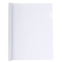 Папка з планкою-затиском на 2-95 аркушів А4 15 мм біла, ТМ Economix
