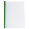 Папка с планкой – зажимом на 2 – 95 листов, А4, 15 мм, зеленая, ТМ Economix