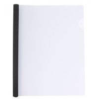 Папка з планкою-затиском А4 на 2-65 аркушів А4 10 мм чорна, ТМ Economix