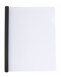 Папка с планкой – зажимом на 2 – 65 листов, А4, 10 мм, черная, ТМ Economix