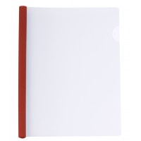 Папка з планкою-затиском А4 на 2-65 аркушів А4 10 мм червона, ТМ Economix