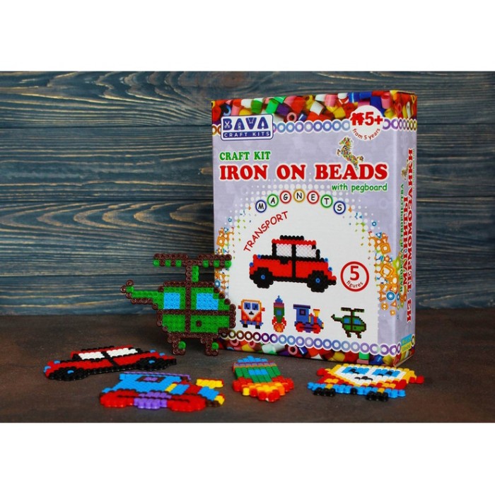 Магніти з термомозаїки «Транспорт», ТМ Умняшка